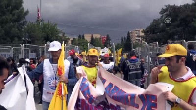 miting alani - Güneydoğu'da, '1 Mayıs Emek ve Dayanışma Günü' kutlamaları - MARDİN Videosu