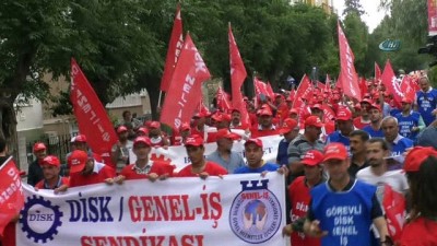  Hatay'da 1 Mayıs yürüyüşü