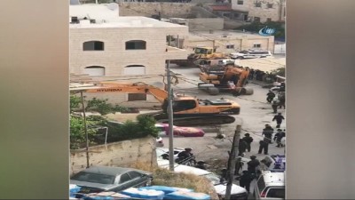  - İsrail, Filistinli Bir Ailenin Evini Yıktı