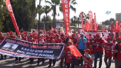 miting alani -  Mersin’de 1 Mayıs coşkusu Videosu