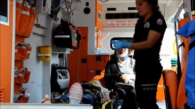  Seyir halindeki araca arkadan çarptı: 6 yaralı