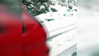 yagan -  Antalya-Konya karayolunda Mayıs ayında ulaşıma kar engeli Videosu