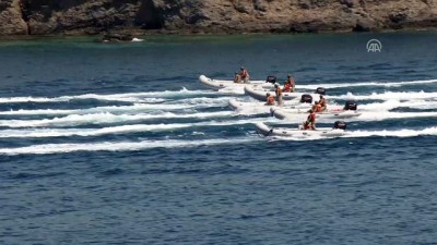 tatbikat - EFES-2018 Birleşik Müşterek Fiili Atışlı Tatbikatı - Tatbikat unsurlarının selamlama geçişi - İZMİR Videosu