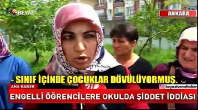 beyaz haber - Engelli öğrencilere okulda şiddet iddiası Videosu