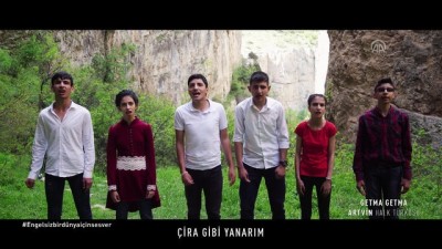 ortaogretim - 'Engelsiz bir dünya için' engelliler ses verdi - ARTVİN  Videosu