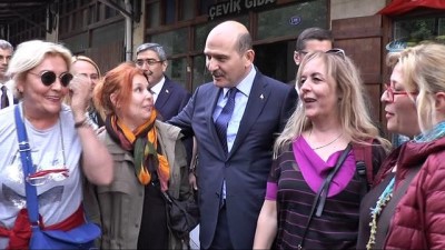 ifade ozgurlugu -  İçişleri Bakanı Süleyman Soylu esnafı ziyaret etti Videosu