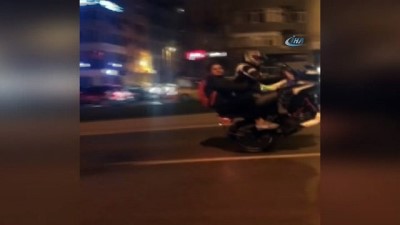 trafik yogunlugu -  İstanbul’da çift kişilik tek tek terörü kamerada  Videosu