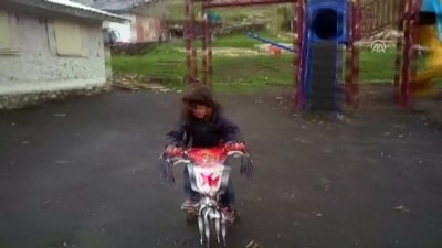 ogretmen - 'Teze bisiklet' isteyen Fatma Zehra'nın hayali gerçek oldu - ORDU Videosu