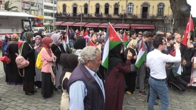 katliam - ABD'nin İsrail Büyükelçiliğini Kudüs'e taşımasına tepki - TRABZON Videosu