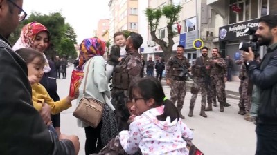 Afrin'den dönen özel harekatçılar için karşılama töreni - ESKİŞEHİR