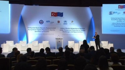 goc dalgasi -  Bakan Jülide Sarıeroğlu: ”Mevcut şehir nüfusu üzerinde Suriyeli misafir ettiğimiz illerimiz var”  Videosu