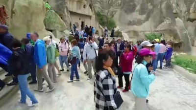 isaf - Kapadokya'ya gelen turist sayısında büyük artış - NEVŞEHİR  Videosu