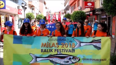 cocuk oyunlari - Milas Uluslararası Balık Festivali ve Çocuk Oyunları Şenliği - MUĞLA Videosu