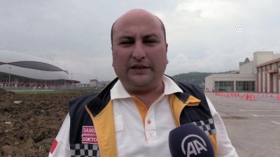 can guvenligi - Ambulans sürücülerine 'sürüş teknikleri' eğitimi - SAMSUN  Videosu