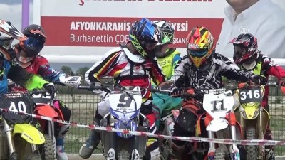 motor sporlari - Türkiye Motokros Şampiyonası Afyonkarahisar'da başladı Videosu