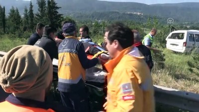 kirim - Anadolu Otoyolu'nda trafik kazası: 5 yaralı - DÜZCE  Videosu