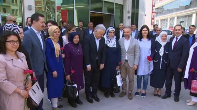 rturk - Bakan Arslan, Kahramankazan Belediye Başkanı Ertürk’ü ziyaret etti - ANKARA  Videosu