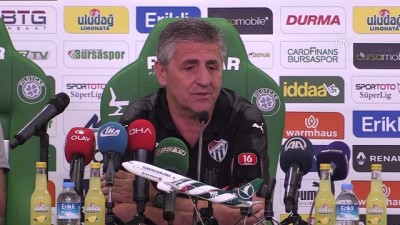 mel b - Bursaspor-Trabzonspor maçının ardından - Gançev ve Çalımbay - BURSA Videosu