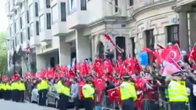 kalaba -  - Cumhurbaşkanı Erdoğan’a Londra’da sevgi seli Videosu