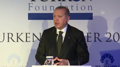 baskent - Cumhurbaşkanı Erdoğan: '(TÜRKEN) Vakfımız, uzun yıllar FETÖ'cü alçakların musallat olduğu yurt dışı eğitim alanında büyük başarı kazandı' - LONDRA Videosu