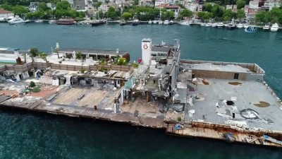 lagos -  Galatasaray adasının son hali havadan görüntülendi  Videosu