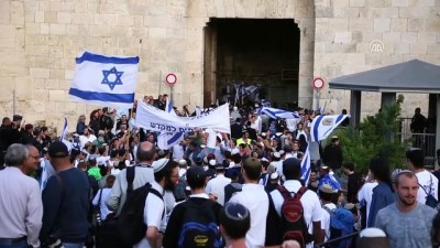 siyonist - İsrailliler Doğu Kudüs'ün işgalini kutladı - KUDÜS Videosu