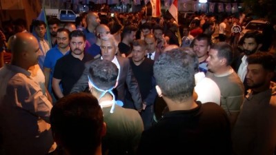 sokaga cikma yasagi - Kerkük’te Türkmenlerden seçim protestosu - BAĞDAT  Videosu