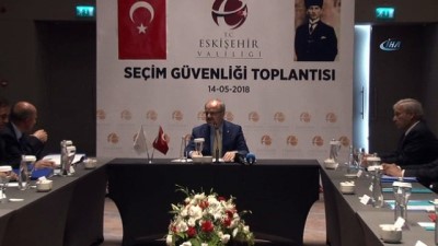 millet iradesi -  Eskişehir’de Seçim Güvenliği Toplantısı Videosu