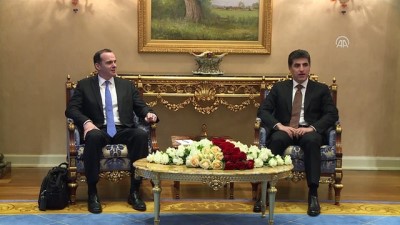 Trump'ın temsilcisi McGurk Barzani ile seçimi görüştü - ERBİL