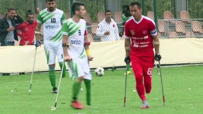 ampute futbol - Ampute futbolun şampiyonu Osmanlıspor - ANKARA  Videosu