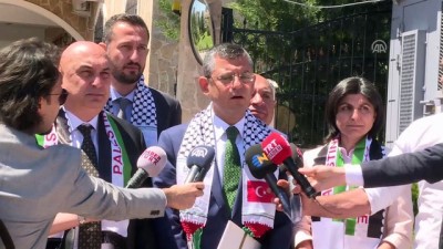 meclis baskanligi - CHP’li heyetten Filistin Büyükelçisi’ne dayanışma ziyareti - ANKARA  Videosu