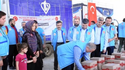 Diyanet Vakfından Afrin'e ramazan yardımı