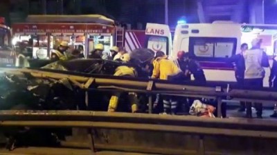 trafik yogunlugu -  E-5’te trafik kazası: 1 yaralı  Videosu