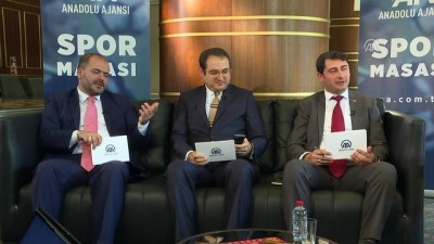 sampiyonluk maci - Galatasaray Kulübü Başkanı Mustafa Cengiz AA Spor Masası'nda (5) - Seyirci ortalamamız yükseldi - İSTANBUL  Videosu