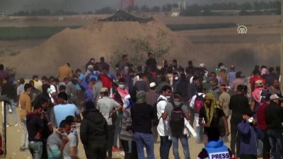 Gazze'de şehit edilen Filistinli sayısı 62'ye yükseldi - HAN YUNUS