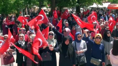 basin aciklamasi - İsrail'in Gazze'deki katliamı Çubuk’ta protesto edildi - ANKARA Videosu