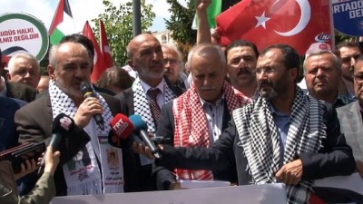 insanlik sucu -  Konya’da İsrail ve ABD protesto edildi Videosu