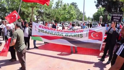 siyasi parti - Trakya'da İsrail protestosu - TEKİRDAĞ Videosu