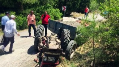 insaat malzemesi -  - Dalaman’da traktör kazası: 1 ölü  Videosu