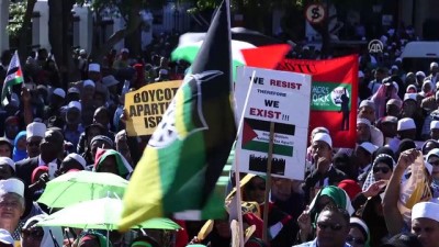 dini liderler - Güney Afrika'da İsrail'in Gazze'de yaptığı katliama tepkiler - CAPE TOWN  Videosu