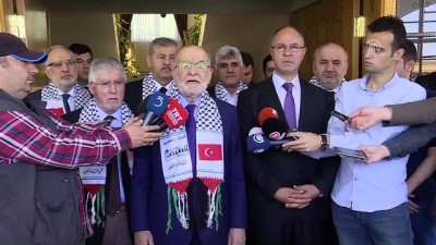 olaganustu toplanti - Karamollaoğlu'ndan Filistin Büyükelçisi'ne destek ziyareti - ANKARA  Videosu