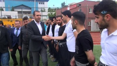 aston -  Şırnak beyzbolu karşılaşmasını Başkan Bedirhanoğlu başlattı  Videosu