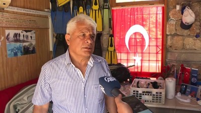 mermi - Eğitim için daldı top mermisi buldu - ANTALYA  Videosu