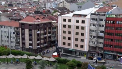 intihar girisimi -  Gaziosmanpaşa'da yürekleri ağza getiren intihar girişimi  Videosu