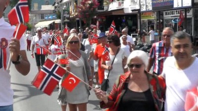 milli bayram -  - Norveç milli bayramı Kemer’de kutlandı  Videosu