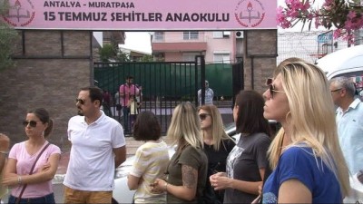  Antalya'da 2 yıl önce açılan Anaokulu kapanmasın diye eylem yaptılar 