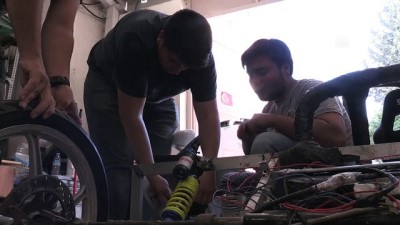 elektrikli otomobil - 'Ecotren 3' ile yerli otomobil çalışmalarına destek oluyorlar - GAZİANTEP  Videosu