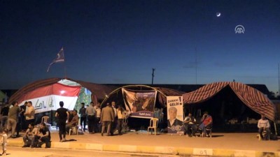 Seçim sonuçlarını protesto eden Türkmenler açlık grevine başladı - KERKÜK 