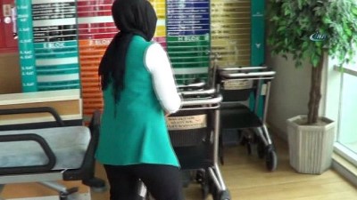 tekerlekli sandalye -  Şehir Hastanesi'nde 67 tekerlekli sandalye kayboldu  Videosu