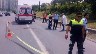 hafriyat kamyonu -  TEM otoyolunda feci kaza: 1 ölü  Videosu